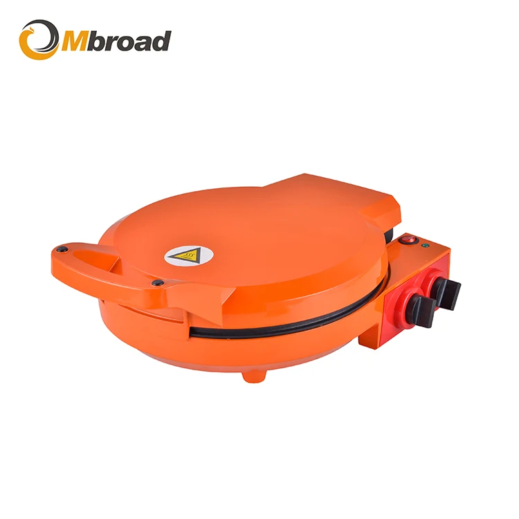 Professional 220V Multifunction Portable Aluminum Round Home Electric Pizza Maker