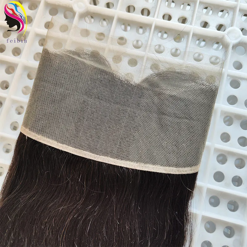 4x1 4x4 13x4 13x6 Cuticle Aligned Remy Pre Pluck T Part Human Hair swiss Transparent hd Lace Closure and Frontal