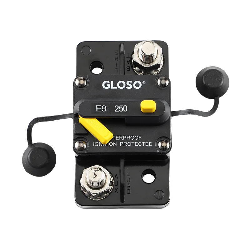 E9 series automotive circuit breaker overload protection can restore automotive thermal overload protection fuse holder