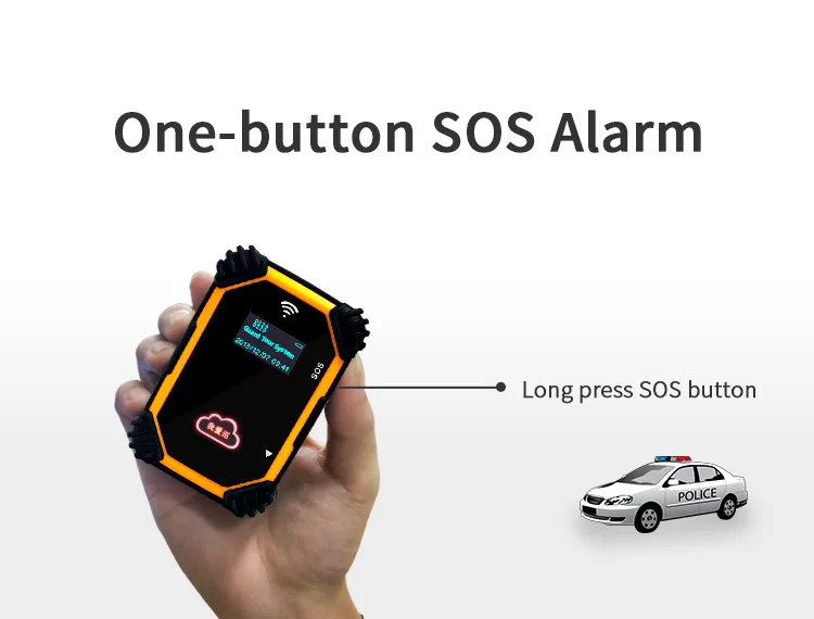 OEM Face Identification Security GPS Camera Shooting Live Guard Patrol Monitoring System With NFC, WIFI, 4G RFID