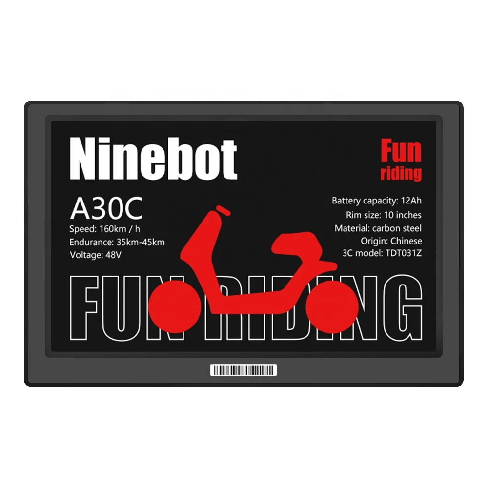 YalaTech Electronic Shelf Label Demo Kit Black and White version 2.4Ghz Gigbee Price Tag with NFC Function