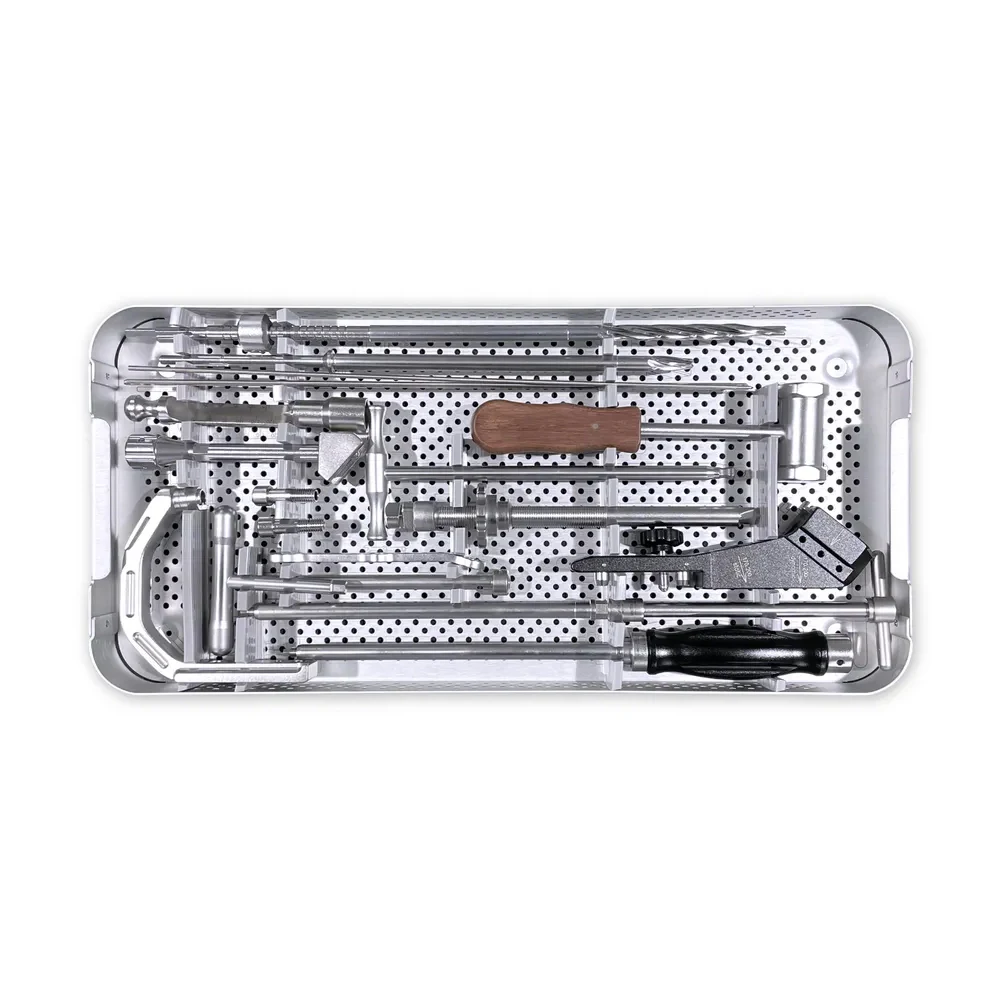 ISO Certification Stainless Steel Orthopedic Surgery Instrument External Fixator Set
