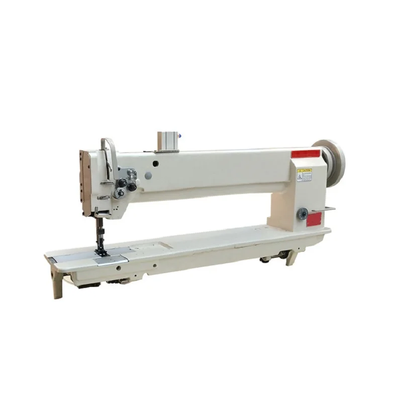 QY20606-L40 длинные руки с ременным приводом техника double needle, тяжелый композитный кормления три синхронный один метр пространства швейная машина