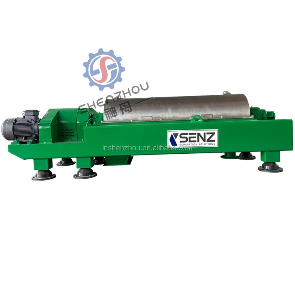 2 Phase Automatic Industrial Fruit Juice Vfd Solid Small Olive Oil Extraction Decanter Centrifuge