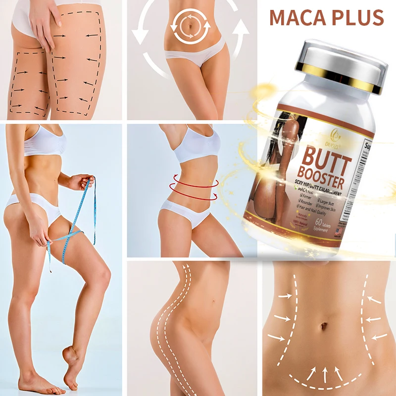 OEM Wholesale Butt Booster Tablet 100% Natural Sexy Hip Butt Tablets High Quality Maca Plus Tablet for Butt Hip