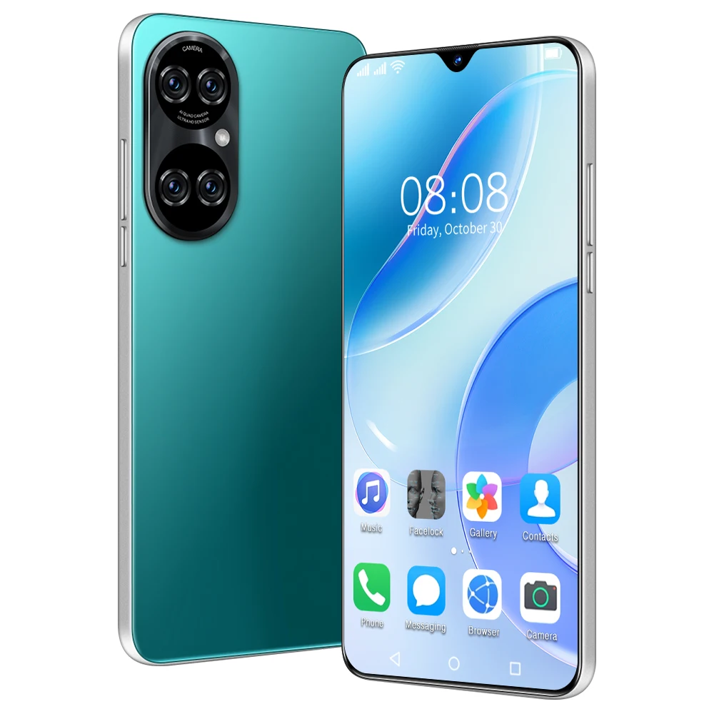 New Smart Phone For Huawei Honor P50Pro 8GB 256GB HD Full Display Global Version Smart Cell phone Unlock Android 5G Mobile Phone