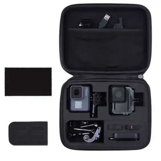 Factory OEM Custom Outdoor Waterproof Protection Camera EVA Storage Carrying Case With Foam Inside