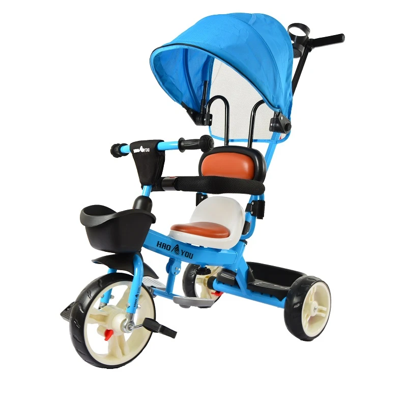 High Quality Best Price 4 in 1 Good Baby Stroller Cheap Stroller Tricycle Children Tricycle