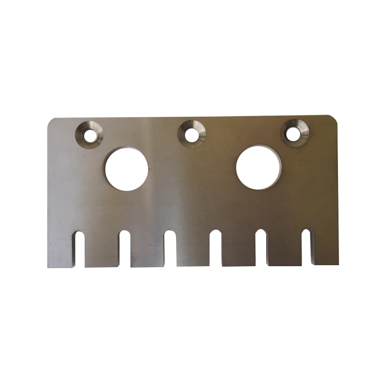 Plastic cutting machine rubber tyre shredder blades and knives
