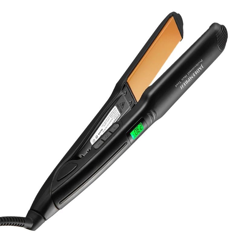 Custom Logo PTC Heater Hair Straightener Professional Portable Flat Irons Electric