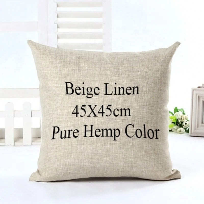 Dog Home Decorative Pillows Retro Animal Portraits Printed Cushion Cover 45X45cm Cotton Linen Pillow Euro Style Pillowcase
