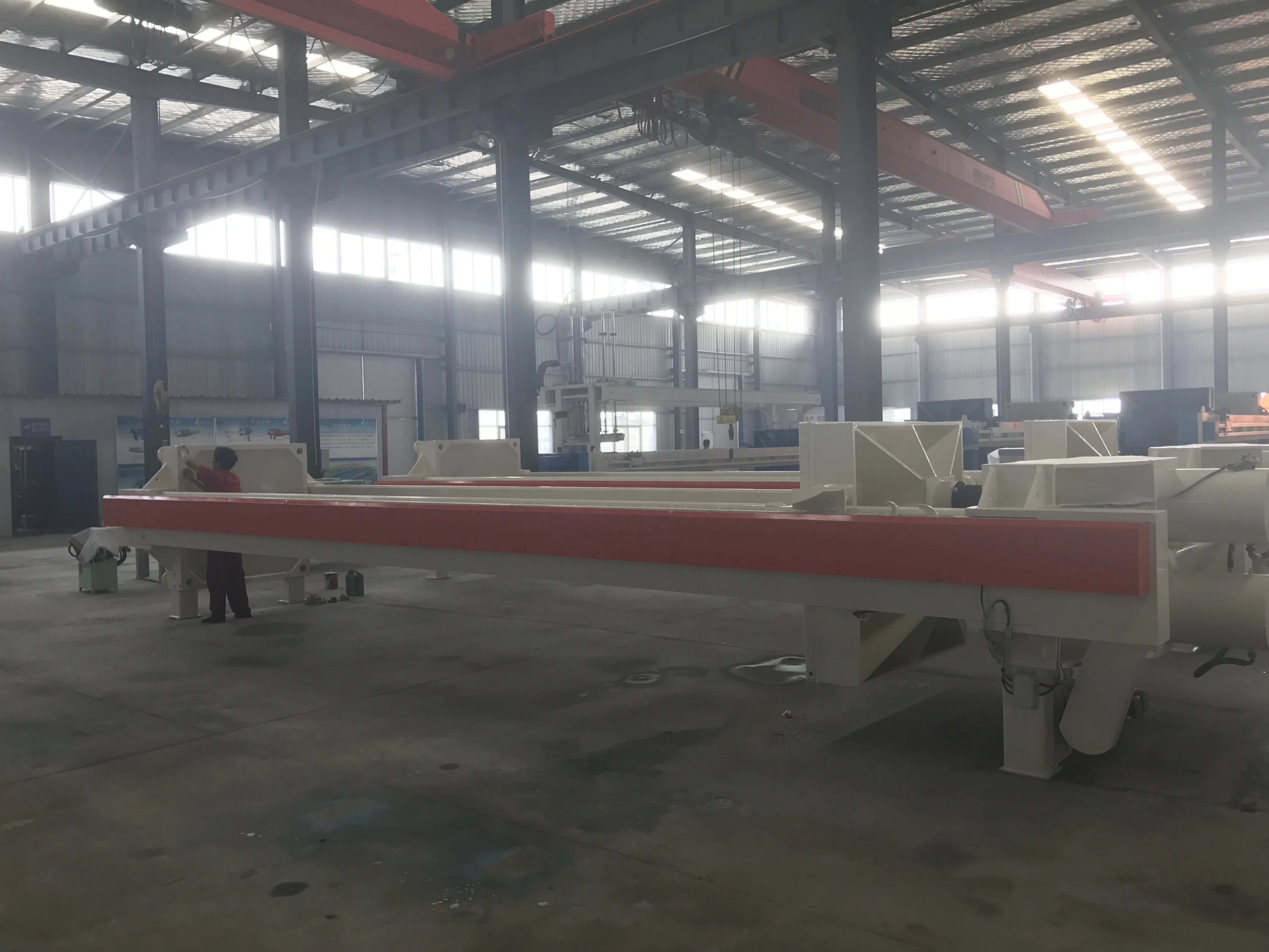 High Pressure Filter Press for Clay Slurry/Glass Polishing Water/Washing Sand Factory