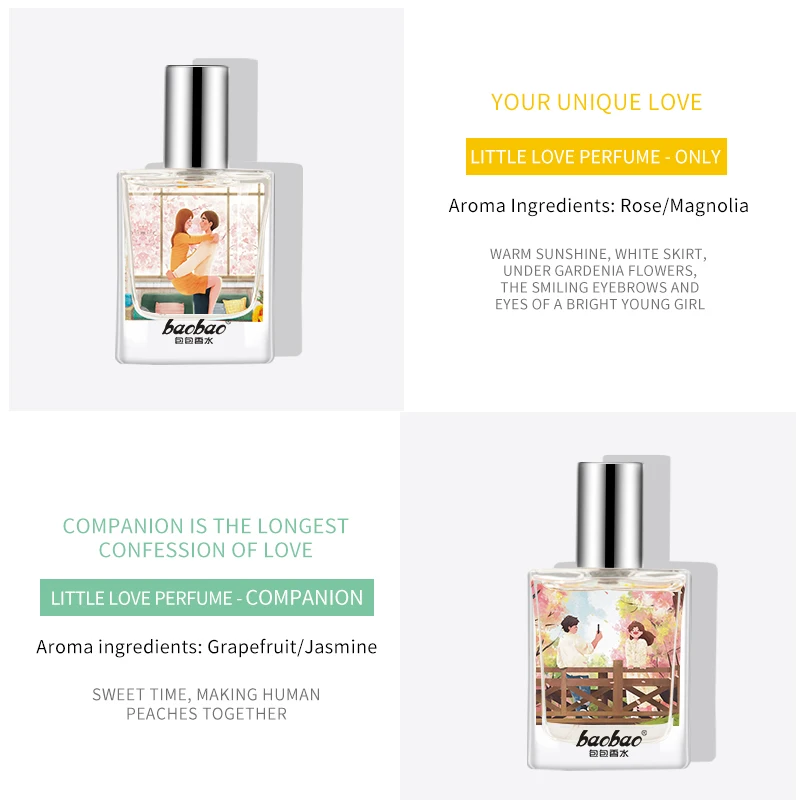 ODDIS bag perfume little love Lady fresh lasting fragrance student chain cheap pocket perfume 20ml