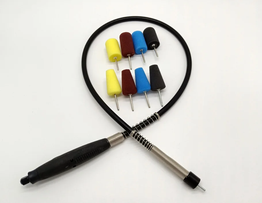 S-10 Car Polisher Buf Kit Flexible Shaft 106CM Rotary Tool Fits For Electric Drill Polishing Machine Tools M14 Adaptor