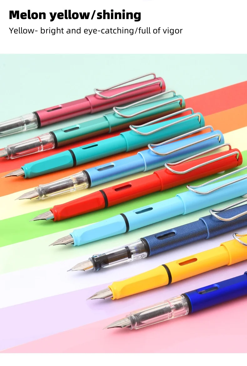 2024 New Wholesale Students Special Posture Practice Calligraphy Ink Bag Pen Set Pens