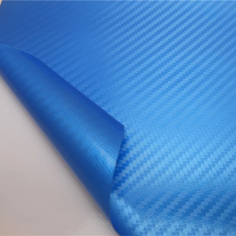 Pearl BlueCarbon Fiber Vinyl Film Car Stickers Waterproof Car Styling Wrap For Auto Vehicle Detailing Car accessories Motorcycle
