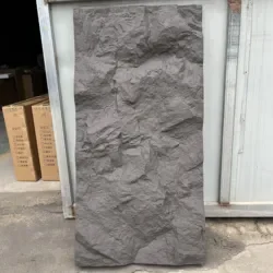 china manufacturer pu modelling Faux Stone wall Decor Veneer Rock Stone Wall Panel