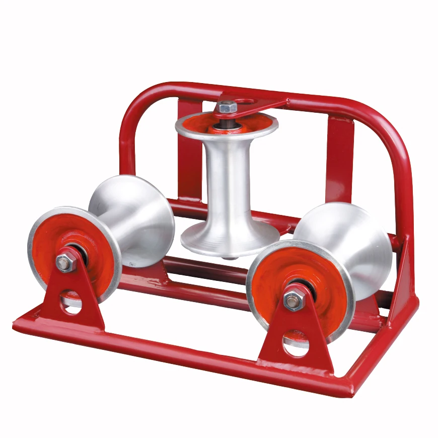
PWDI High quality fiber optic cable pulley & Cable rollers & Wire block and tackle price 