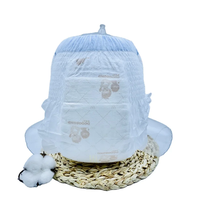 Pannolini Grade a Babies Diapers Pampering Couche Jetables Pour Bebe En Gros Baby Dry Raw Materials for Nappies