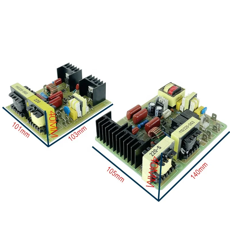 Цифровая печатная плата 40 кГц, дисплей, таймер, драйвер, ультразвуковой преобразователь, печатная плата для промышленного генератора стиральной машины