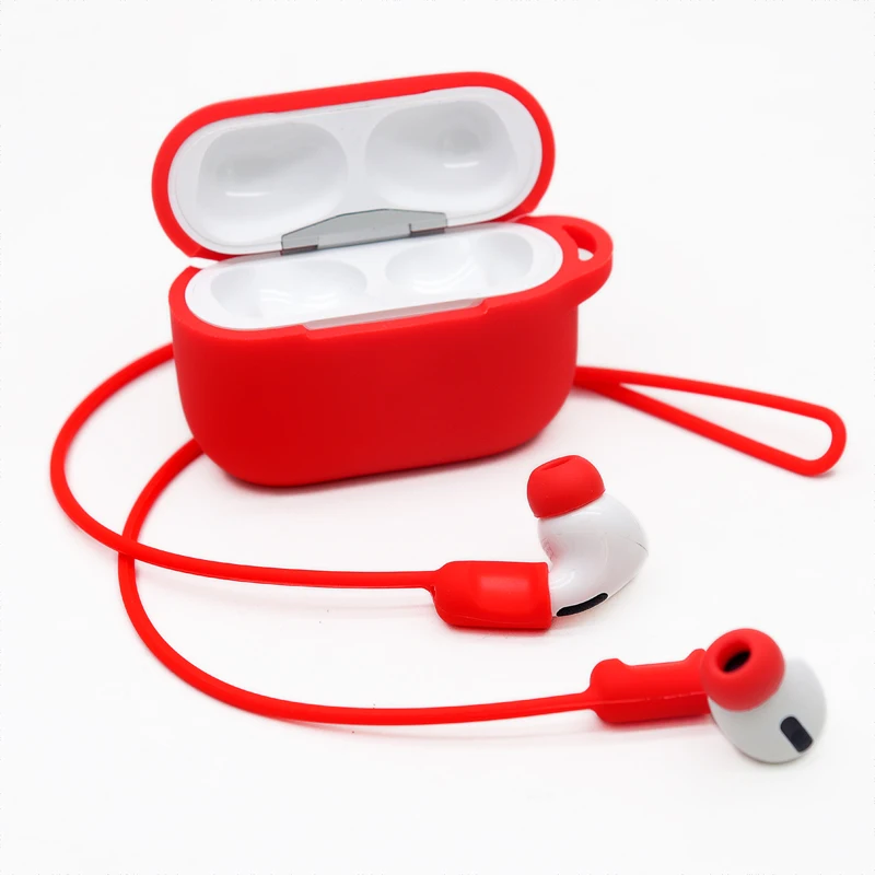 
Personalized shockproof silicone protective case for airpods airpods pro 