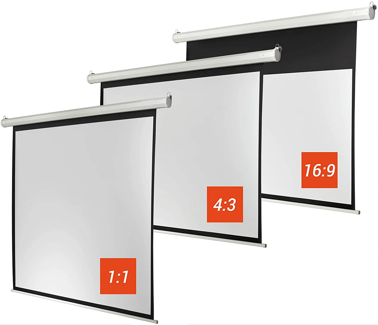 Best Price Electric Motorized Projection Screen For 3D LED Projector