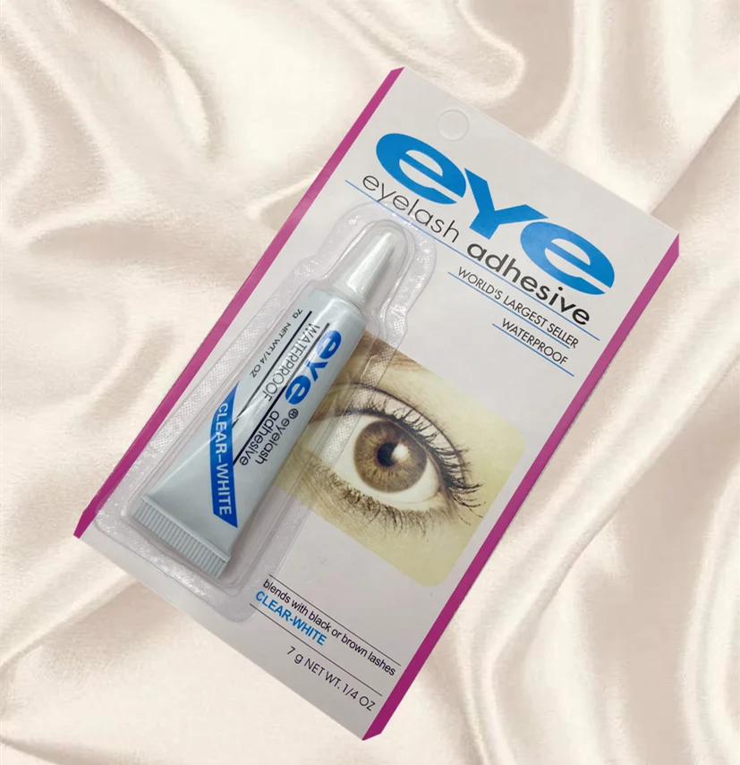 High sticky Mini Strip Eyelash Glue Adhesive 7g eyelash glue makeup Tools Black White color eye Lash Glue