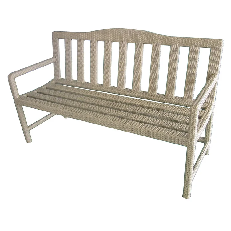 Outdoor sofa courtyard sunproof waterproof rattan chair sofa rattan outdoor lazy balcony small apartment sofa bench