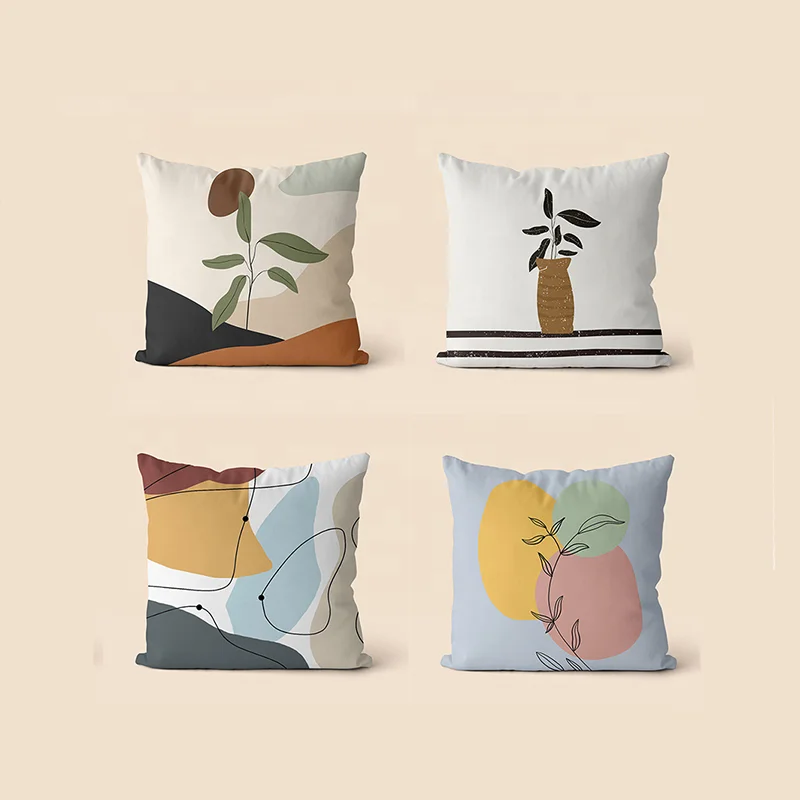 Высокое качество 100% полиэстера наволочка для подушки новый дизайн напечатанные наволочки домашнего декора
