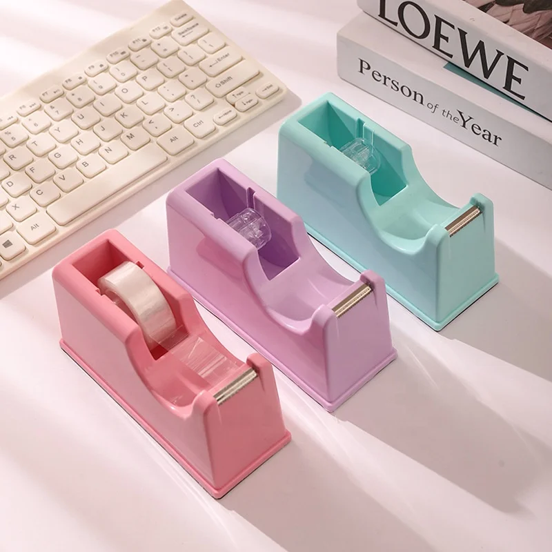 Горячая Распродажа высокое качество мини пластиковый держатель ленты диспенсер для школы и офиса