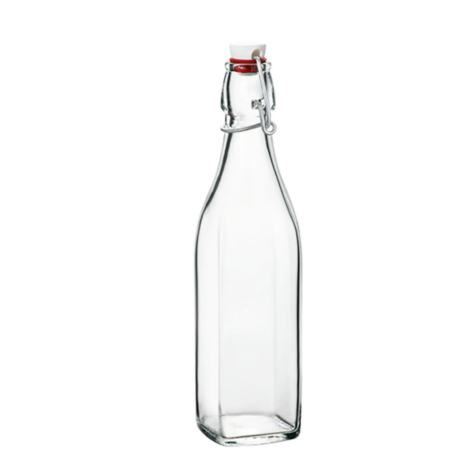 Clear Glass, Swing 17 Ounce (1 Bottle), 17oz BPA free made in Italy