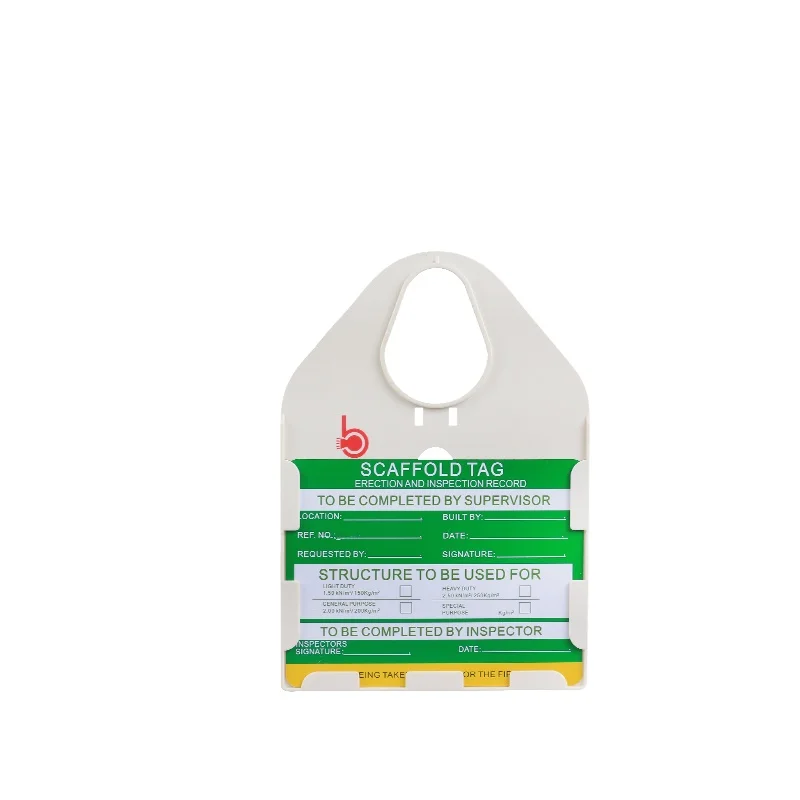 BOZZYS PVC Material Multi-function Scaffolding Lockout Tagout