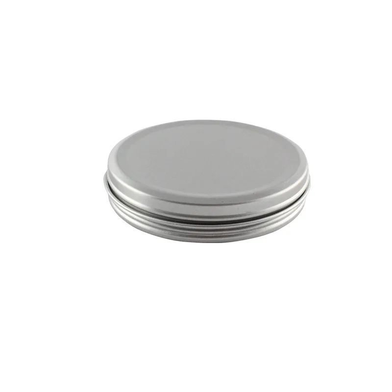 Wholesale 30ml aluminum box 68*14mm flat screw lid wax tin jar