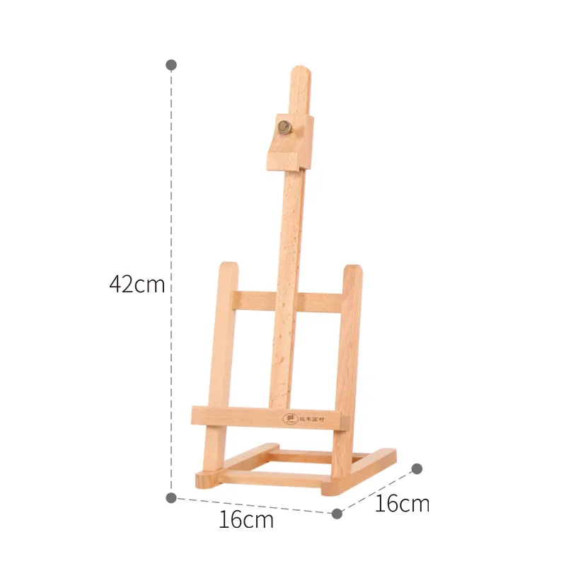 High Quality Desk Stand Display Wood Foldable small Easel