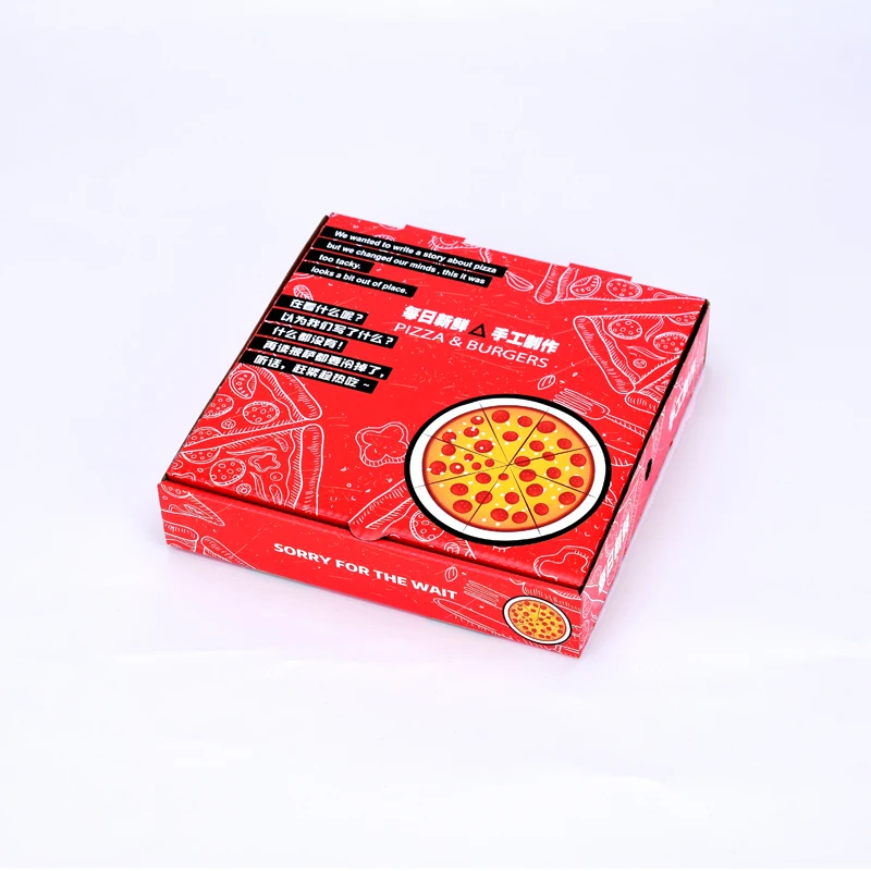carton die cutting machine for box pizza 2-4colors pizza box printing machine pizza box flat creasing die cutting machine