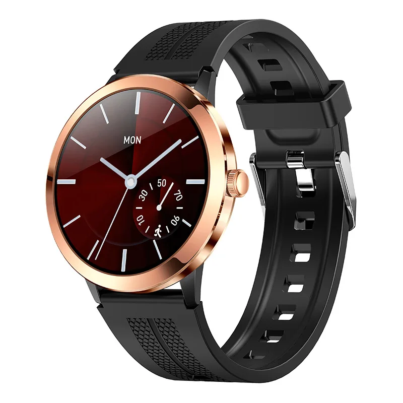 Sport T6 Wrist Round Screen Watch Reloj Smart Watch T6 1.32Inch Smartwatch For Men Women