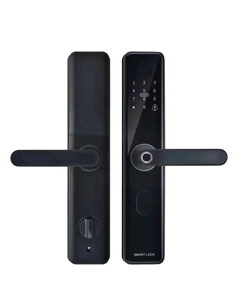Ttlock smart lock for home security smart anti-peep digital door lock APP  triple anti-theft protection intelligent door lock