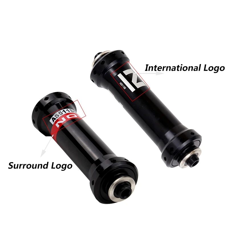 Novatec AS511SB FS522SB-11S Straight Pull 20 24H Road Bike Alloy Hubs