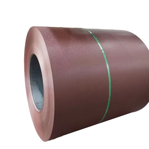 Shandong PE SMP HDP PVDP laminated painting ral 6023 ppgi galvanized steel coils manufacturers