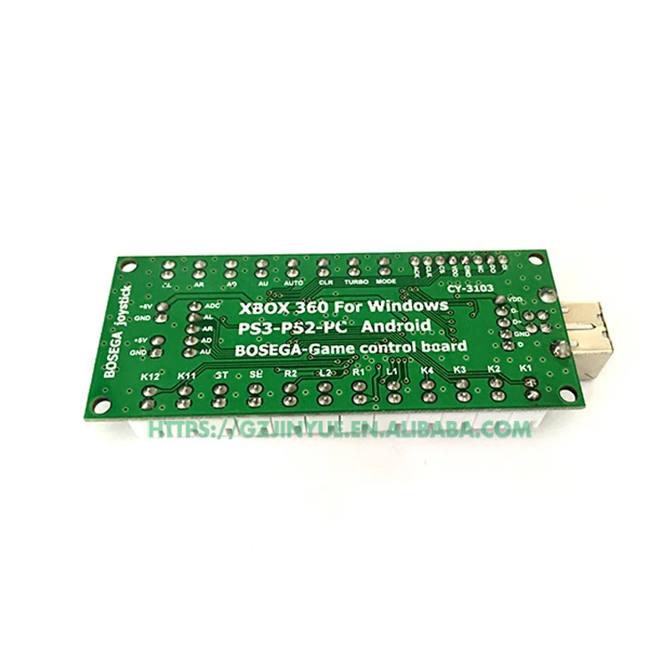 ПК PS/2/3 5 в 1 USB игровая консоль плата управления компьютерный аркадный чип игровой джойстик кодировщика