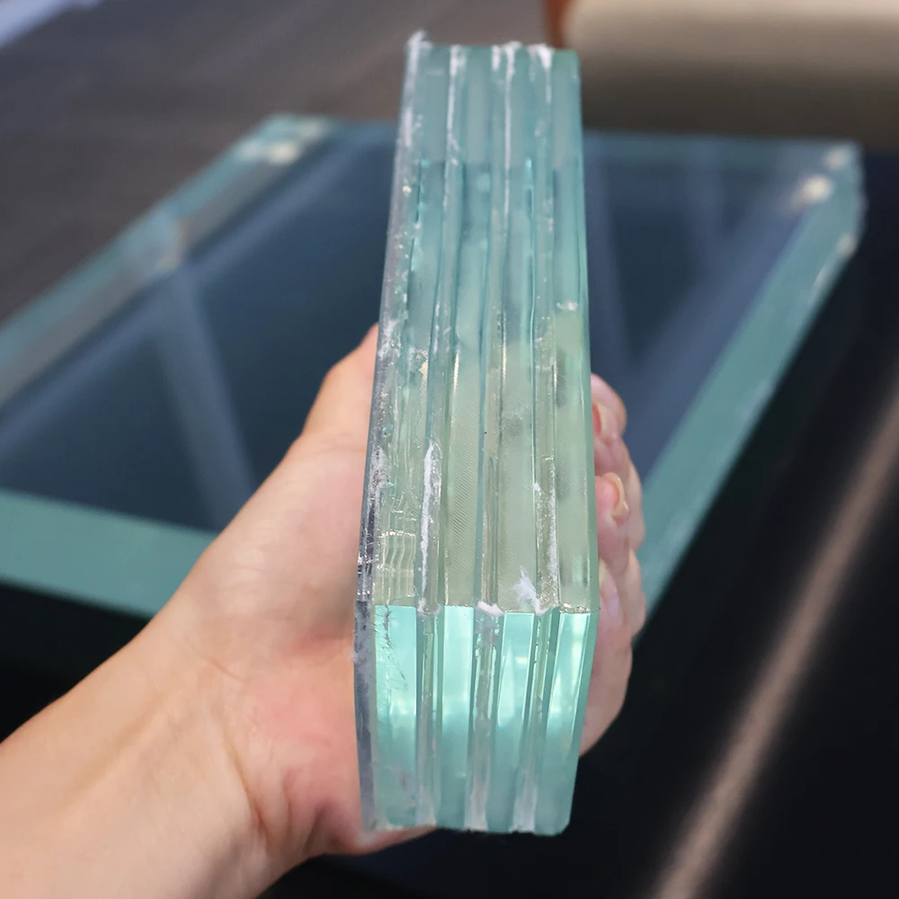 China Factory High Quality Safety Laminated Bulletproof Glass Armored Glass for Armored Vehicles