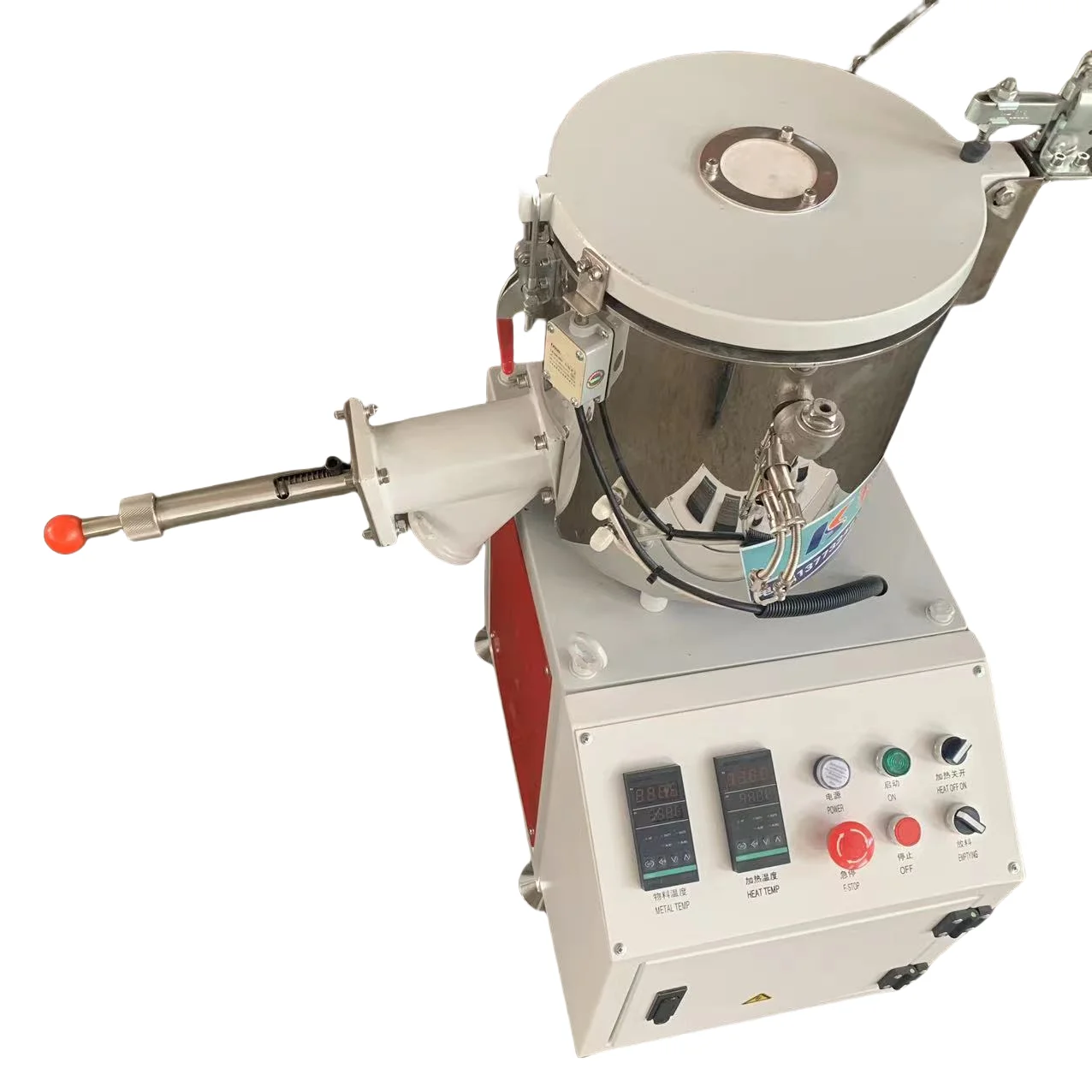 LD in stock mini pvc high speed mixer experimental small mixer for PVC powder mixing