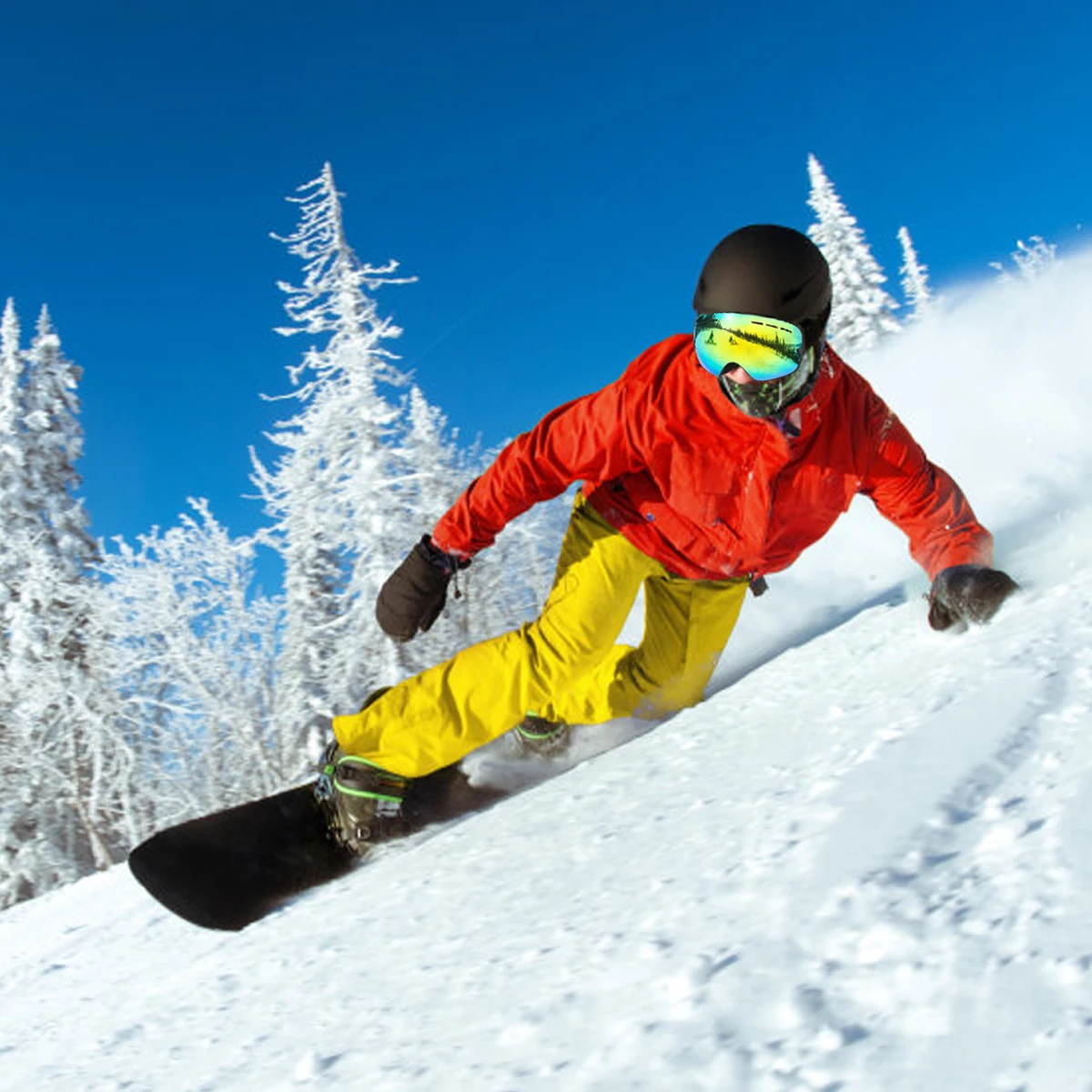 2021 Newest High Quality Real REVO snow googles glasses for skiing Snow Glasses