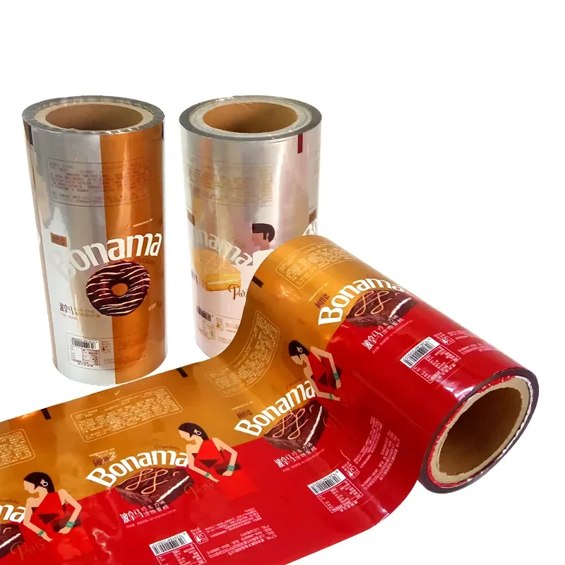 Food Grade Laminated BOPP/CPP Film Soft Aluminium Foil Roll Moisture-Proof and Opaque Plastic Metalized Factory Price