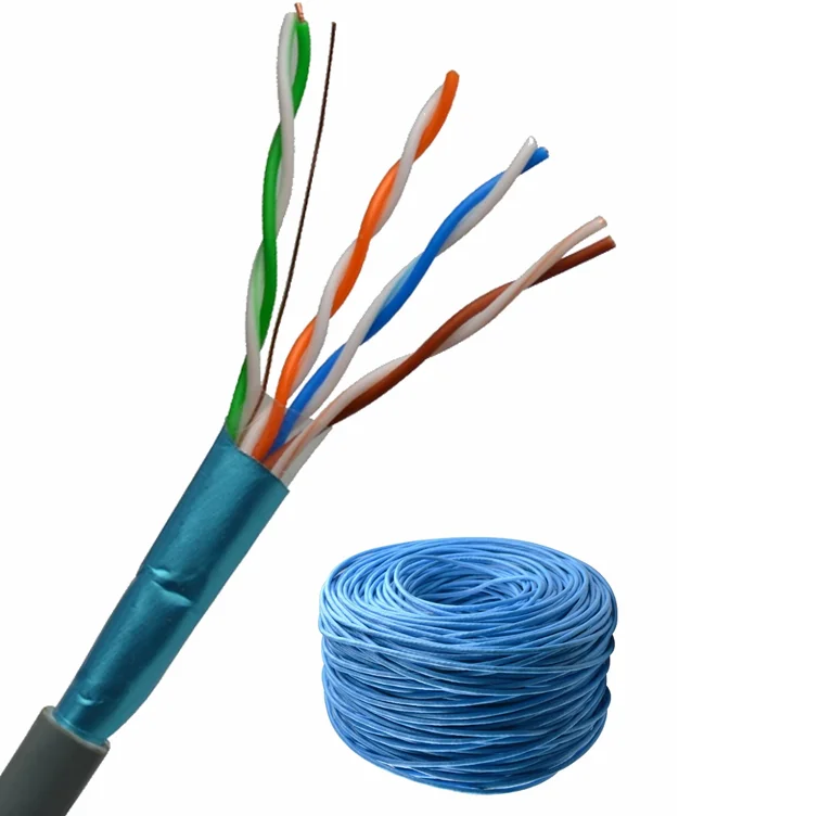  Кабель UTP/FTP/STP/SFTP 4 пары 24awg 305 футов м Cat5 Cat5e