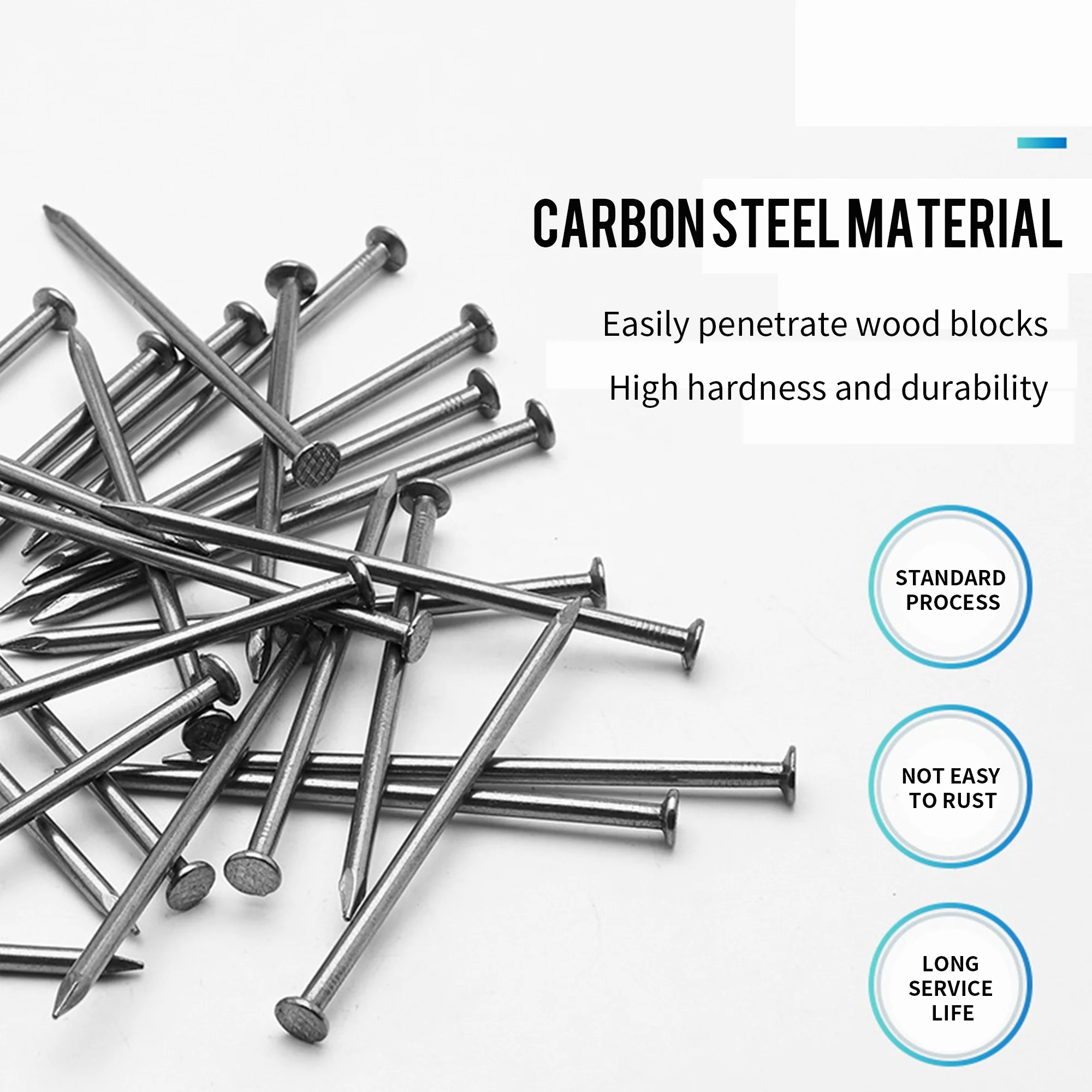 China supplier wholesale round polished q195 10d clous common wire nails  iron common nails for wood