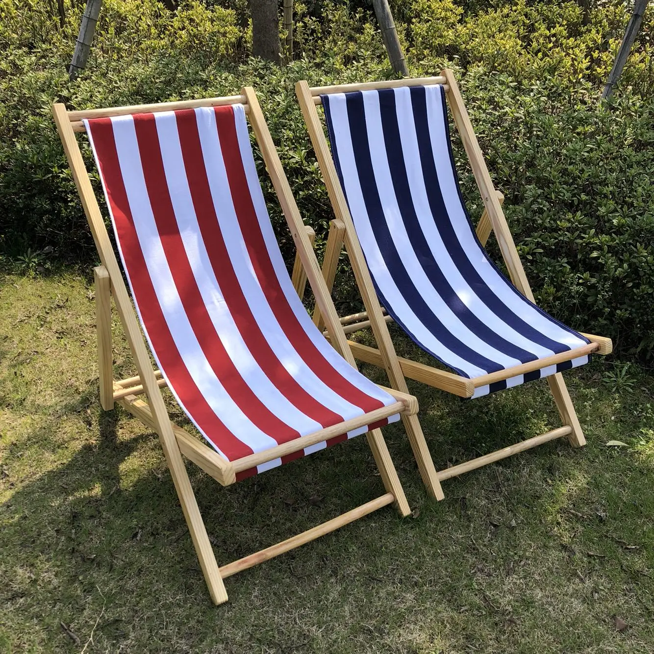 9Wood chair garden Folding Beach Chair Outdoor Camping Leisure Picnic Wooden Pastoral Lounge deck Recliner fishing chairs