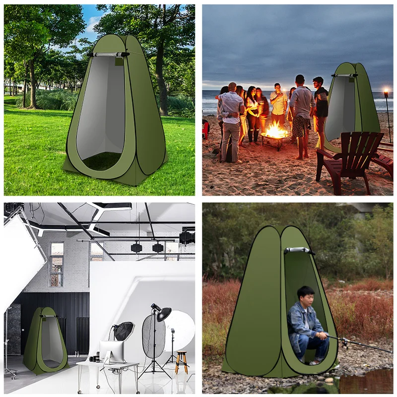 Instant Portable Outdoor Shower Automatic Tents Camp Toilet Changing Room Rain Shelter Pop Up Privacy Shower Tent