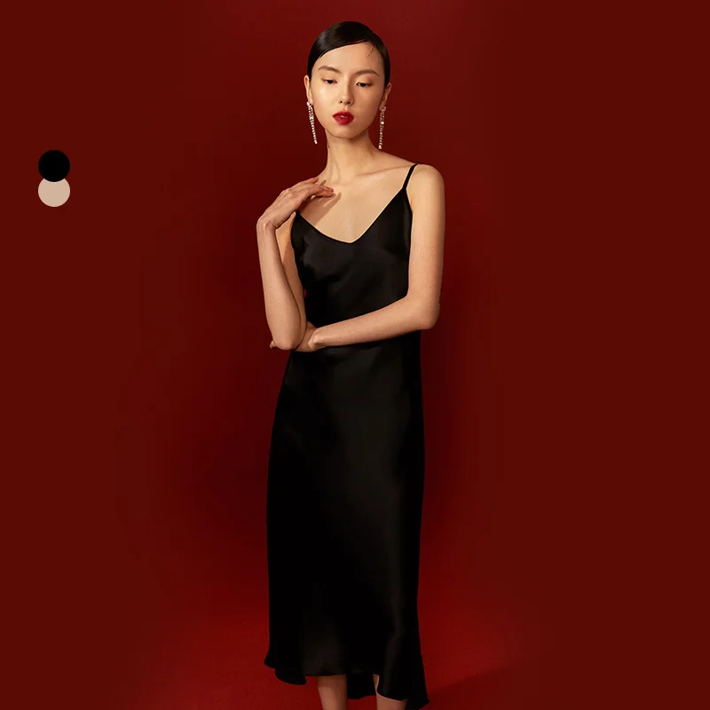 
naivee New Year Series spring summer Cellulose acetate slip dress party sexy for women ladies 