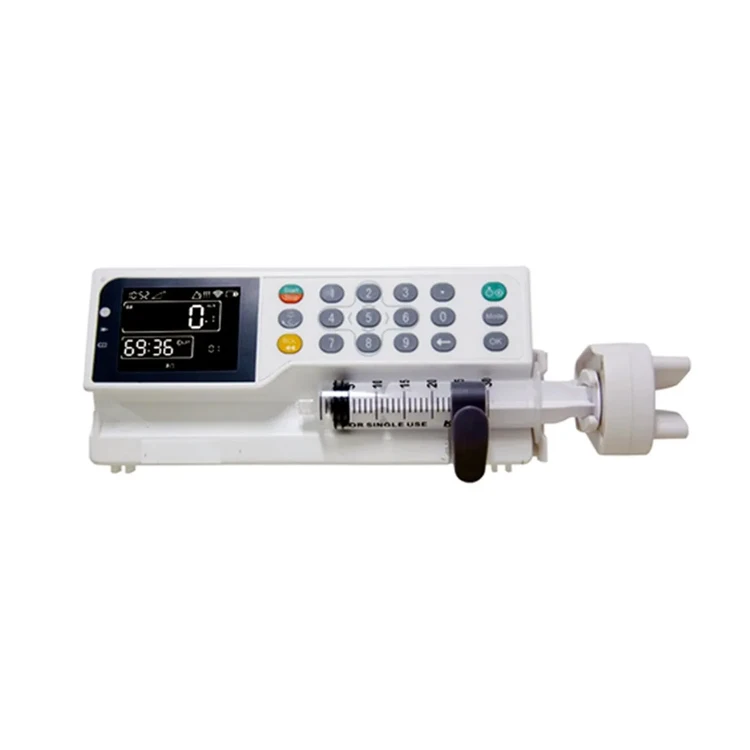 2022  One Channel Syringe Pump MS51 Vet Touch Screen Veterinary Infusion Pumps Pet Injection Pump